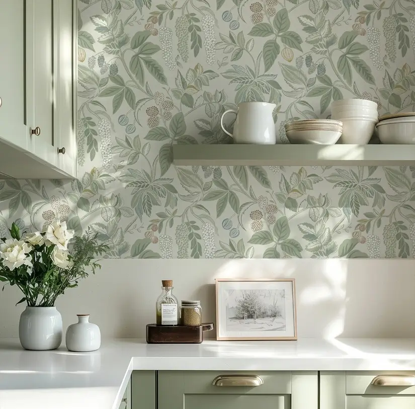 4 Trending Wallpaper Styles for a Beautiful Spring Interior, Archi-living.com