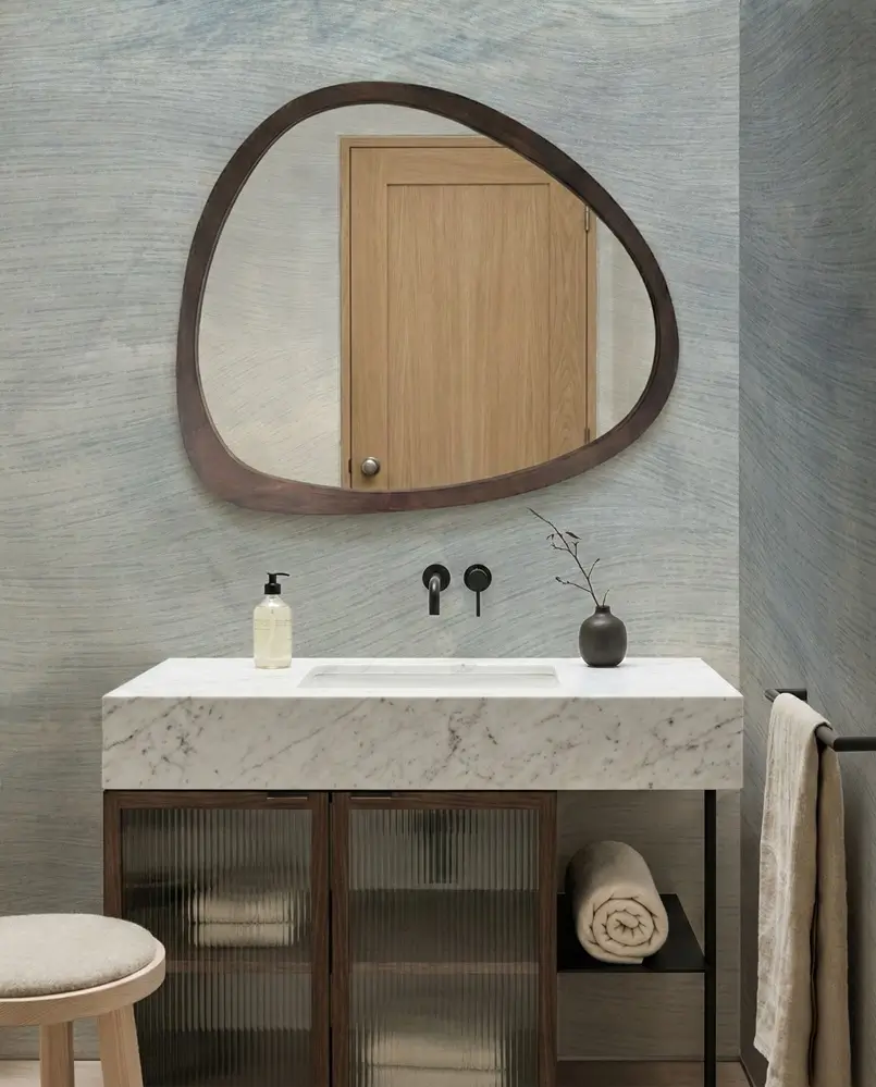 Zen Flow Wallpaper, Bathroom Decor, Archi-living.com, Photowall