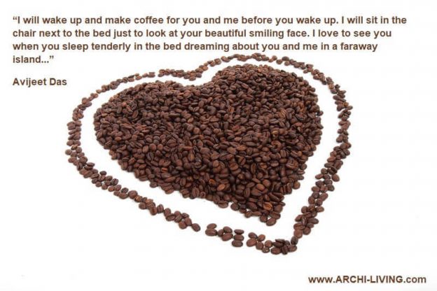 coffee love quotes for him,romantic quotes about coffee,avijeet das quotes,coffee bean heart image,morning love coffee quotes,