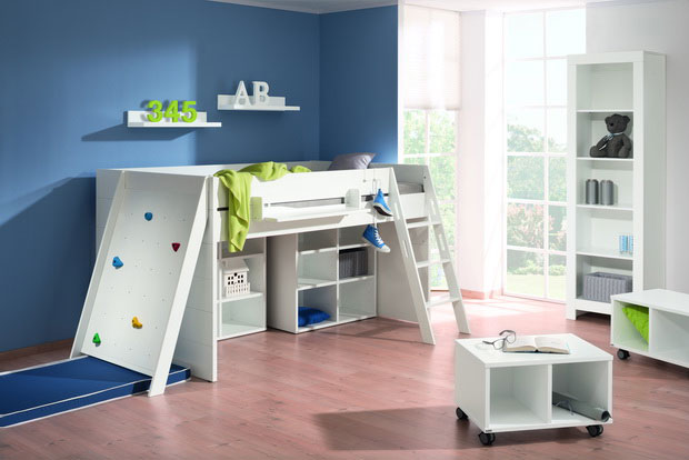 blue and white bedroom design for a teenager, Archi-living.com, rooms for teenagers 